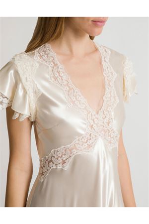 Abito in raso avorio ALBERTA FERRETTI | V042216270002